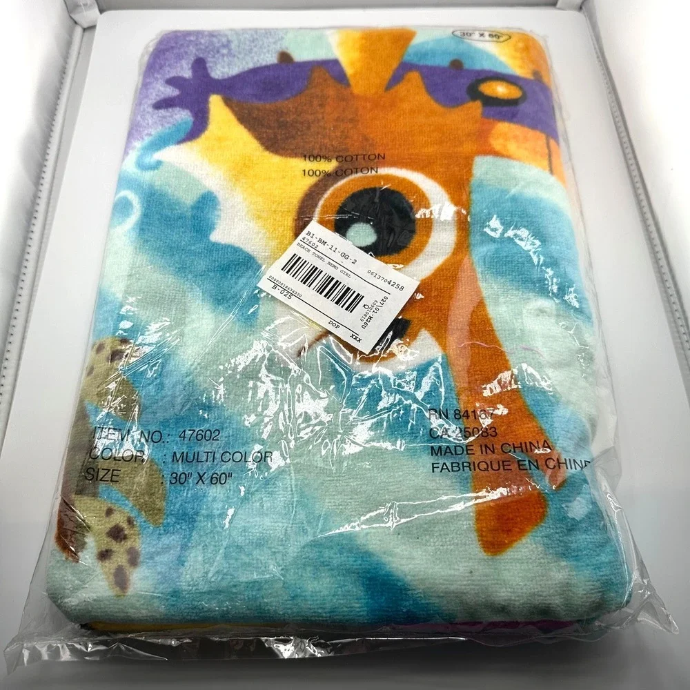 Disney Pixar Finding Nemo Beach Towel Girls 30x60 Multicolor Cotton 47602 NEW